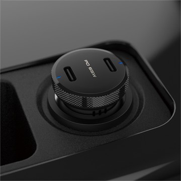 Kashimura 直插式高速快充PD+PD車充頭65W