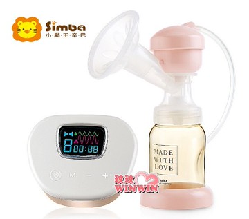 【領券滿額折120】小獅王辛巴iFeed S.9554極美機超靜音電動吸乳器加贈手動配件。馬達超靜音包覆設計，原廠保固三年