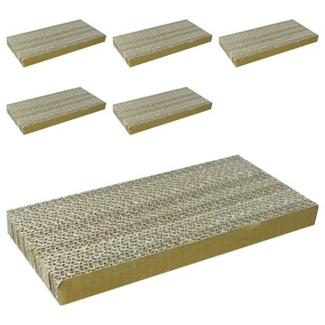 寵物夢工廠 貓抓板  單一顏色  6個  29 x 14.5 x 3cm