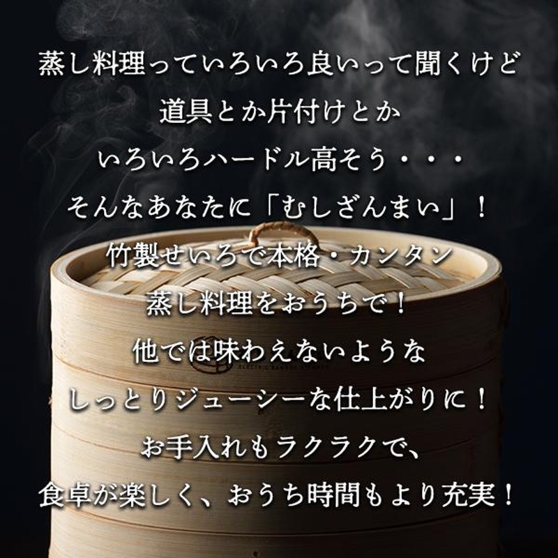 アピックス むしざんまい 電気せいろ レシピブック付き 美味しい 点心 蒸し器 中華せいろ 竹 肉まん 茶碗蒸し フードスチーマー スチームクッカー  手軽せいろ LINEショッピング