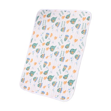 WoW WoWu 寵物乳膠涼感墊 透氣降溫  2XL(90 x 70cm)  白色恐龍  1個