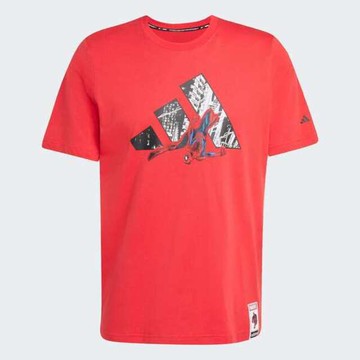 Adidas 愛迪達 M Spiderman T-s KC3117 男 T恤 休閒短袖 紅 亞版 純棉 蜘蛛人