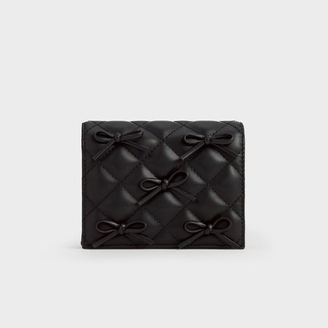 【CHARLES & KEITH】熱銷回歸 情人節快樂！蝴蝶結鍊條短夾 LINE禮物獨家禮盒 附提袋｜快速出貨｜七夕情人節｜生日禮物｜小CK