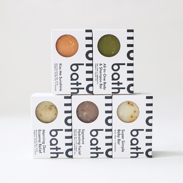 Mumu Bath\t純粹橄欖油天然皂 6款 法國礦泥潔面皂