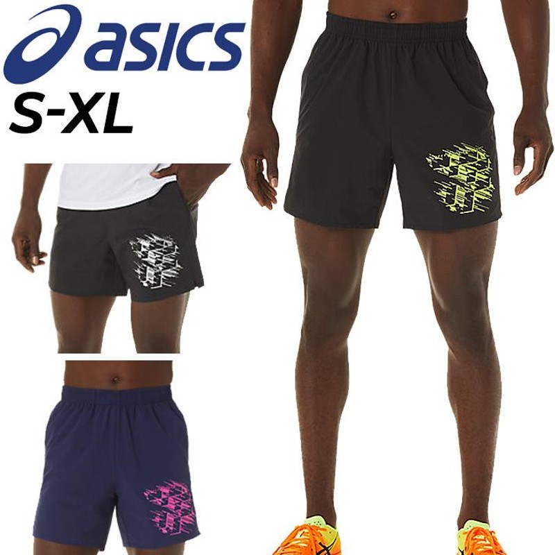 ショートパンツ メンズ asics アシックス プリントドライ６