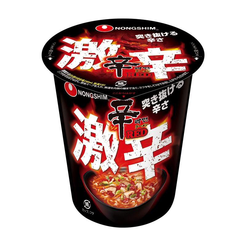 農心ジャパン 辛ラーメン 激辛 カップ 68g×12個