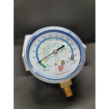 R134a冷媒單錶頭 高壓 低壓 更換錶頭 R134a R404A R22 冷媒錶維修更換 台灣製造 台灣現貨 3C058