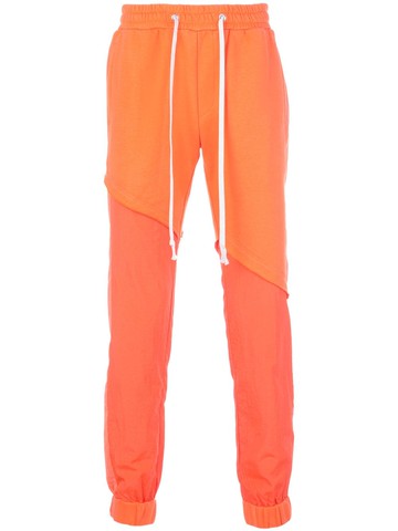 God's Masterful Children - Terry track pants - men - Polyester - L - Orange