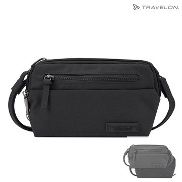 Travelon METRO手持肩背兩用包(TL-43416)(美國防盜包/RFID防竊取/都會肩背包/腰包/父親節禮物/GetSport)