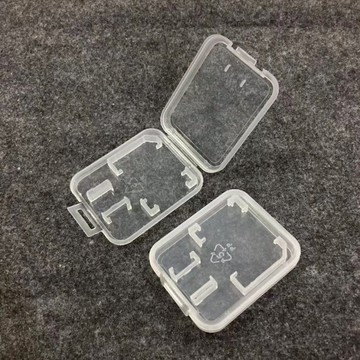 SD MicroSD TF XQD CF types B CF types A記憶卡 加厚款 塑膠卡盒