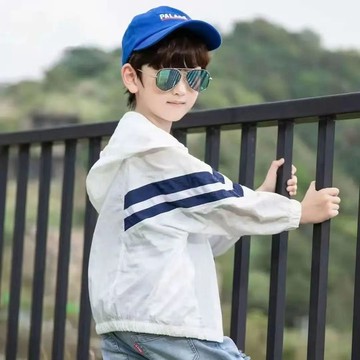 🌸YR🌸 兒童防曬外套 男童涼感薄外套 中大童防曬服 男童防嗮衣2026新款中童夏季防嗮外套小男孩透氣防嗮服6到12