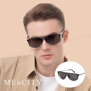 【SUNS】ME&CITY 韓版飛行員太陽眼鏡 抗UV(ME 1100 L03)
