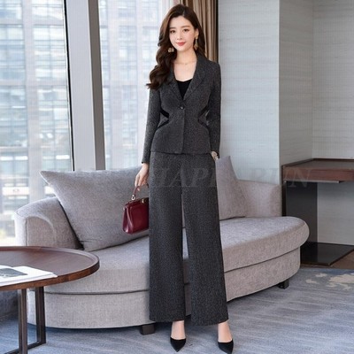 パンツスーツ レディース 上下レディース スーツ 大きいサイズ 3l 4l オフィス フォーマル 黒 通勤服 通販 Lineポイント最大get Lineショッピング