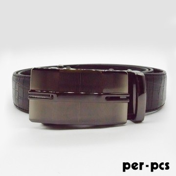 per-pcs ZIBIYA穩重魅力免鑽孔自動皮帶(808-A61)