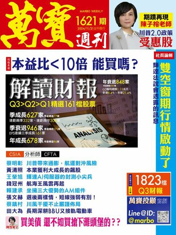【電子書】萬寶週刊1621期