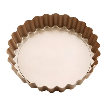 CHEFMADE 學廚菊花邊活底圓盤 WK9022  4吋  1個