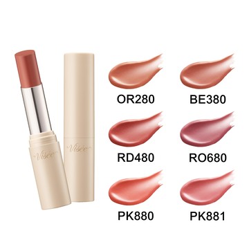 VISEE果漾晶潤豐唇膏3.3g-多款任選