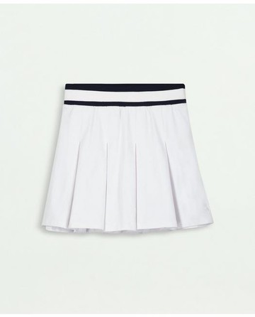 Brooks Brothers Girls Pleated Tennis Skort | White | Size 14
