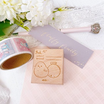 小鳥 試墨章 色卡 墨水 鋼筆 文具 印章 香港設計 手帳 原創