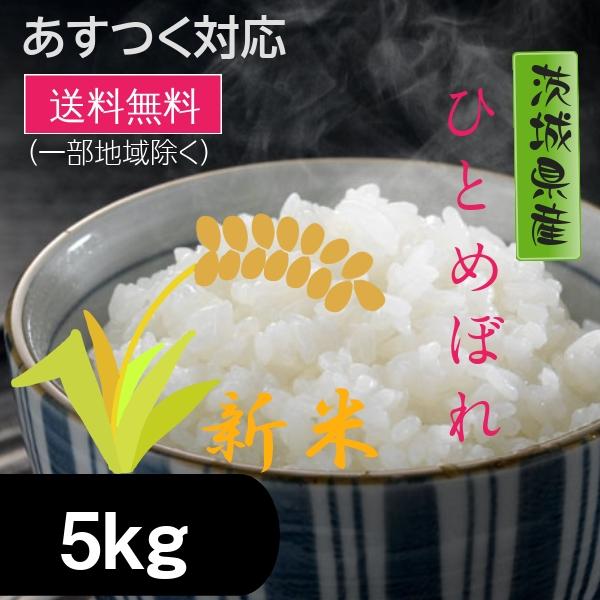 新米 米 お米 ひとめぼれ 茨城県産 5年産 白米 5kg 送料無料 一部地域除く