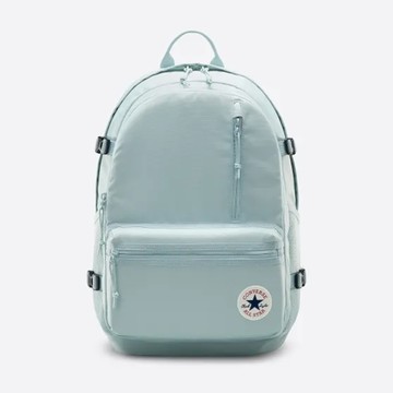 【CONVERSE】STRAIGHT EDGE BACKPACK 休閒包 後背包 男包 女包 水藍色-10021138-A30