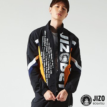 【新年現搶↘外套驚喜價㊙】橘藍復古立領平織外套 - BLUE WAY 地藏小王