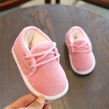 兒童棉鞋女1-3歲2加絨加厚冬季寶寶手工家居保暖鞋千層底女童冬鞋