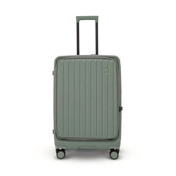Acer 哥本哈根前開式行李箱25吋 - 棕櫚綠 贈原廠行李保護套