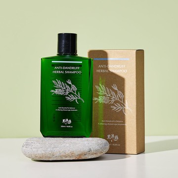 黑淬絲 蜂膠草本淨化洗髮精 320ml 清新亞麻 淨化飛屑