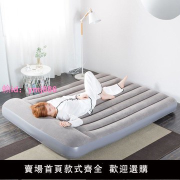 加厚單人加大氣墊床 雙人充氣床戶外折疊便攜床家用懶人床陪護床
