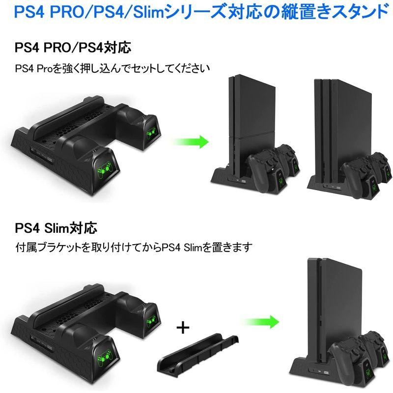 PS4 本体＋多機能縦置きスタンド付き - 家庭用ゲーム本体