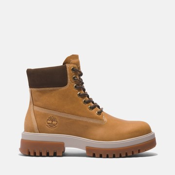 Timberland 男款小麥色Arbor Road防水中筒靴|A5YKD231