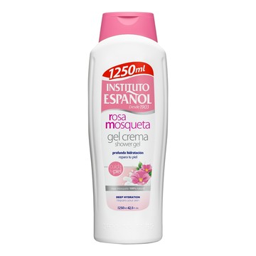 INSTITUTO ESPANOL 玫瑰果保濕沐浴凝乳 麝香玫瑰籽油  1.25L  1個