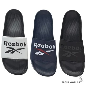 【下殺】Reebok 拖鞋 男鞋 Fulgere 白/藍/黑 100063274/100039176/100038178