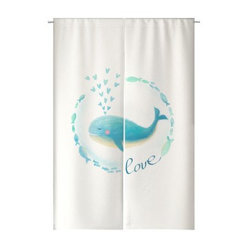 【客製化門簾】【贈桿發票】免打孔門簾 創意門簾 日系門簾 日本製門簾 帆布招牌 訂製布簾 遮鏡子布簾 招財門簾