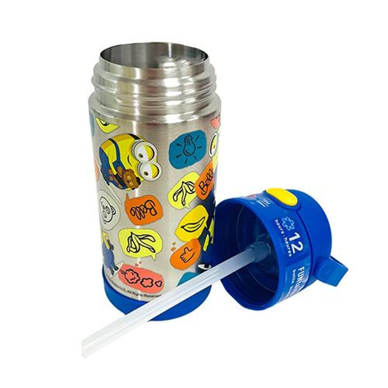 サーモス ストローボトル F410 ( ミニオン 青 ) 16536 THERMOS 水筒 保冷 355ml minion ミニオンズ グッズ ステンレス  ストロー ワンタッチ 輸入品 | LINEブランドカタログ