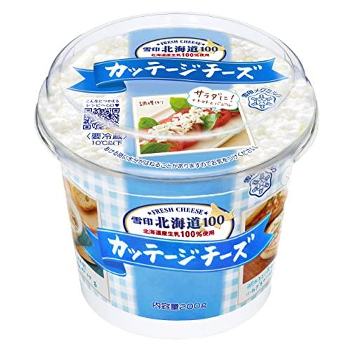 [冷蔵]雪印北海道100カッテージチーズ ×6個