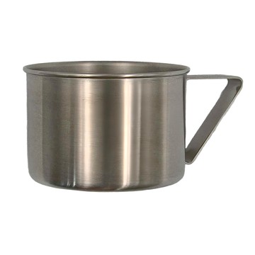 日製 18-8不銹鋼馬克杯 復古銀 280ml  1個