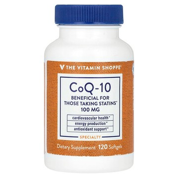 The Vitamin Shoppe, 輔酶 Q10，100 毫克，120 粒軟膠囊