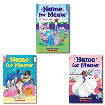 【精選組合】Home for Meow套書 {共3本}/ Scholastic出版社旗艦店