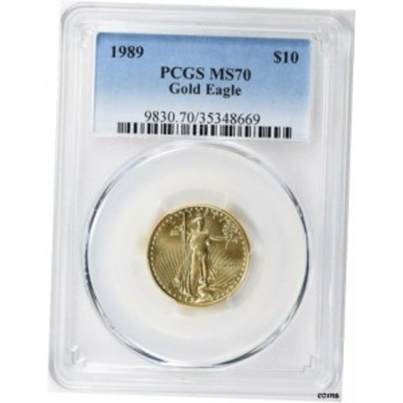 品質保証書付】 アンティークコイン NGC PCGS 1989 $10 ゴールド