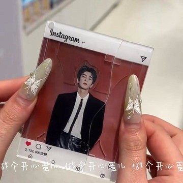 有貨可下標🚚高顏值張凌赫亞克力周邊可抽拉腹肌掛件創意送朋友閨蜜禮物裝飾