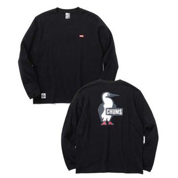CHUMS Booby Logo Brushed L/S T-Shirt 男 長袖T恤 CH012304K001