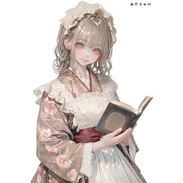 【9 月新品】07-142-0027 人物貼紙 奇幻復古浪漫喫茶