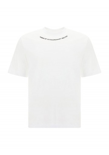 Neil Barrett - Human Of Extra T-shirt - Mens - White