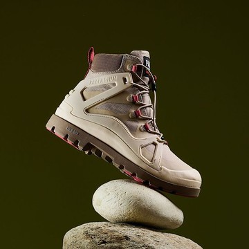 PALLADIUM PAMPA CAGE WP+ 橘標金屬色防水靴 曾敬驊ft.韓寧98845