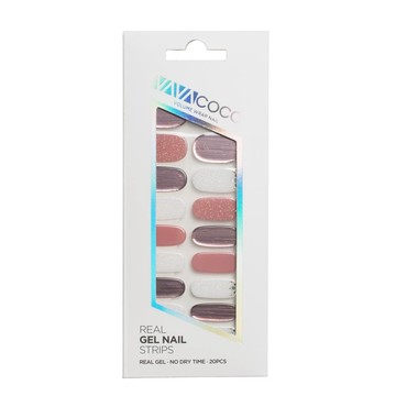 韓國vavacoco 光感凝膠美甲貼片20片-(D1) 83784【官方旗艦店】