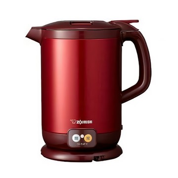 ZOJIRUSHI 象印 不繡鋼微電腦快煮電氣壺 紅色 1L  CK-EAF10-RA