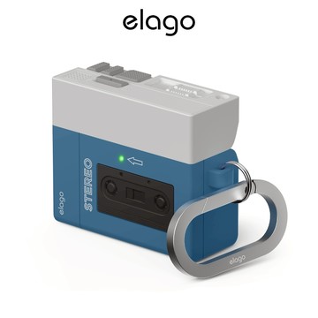 [elago] Cassette Player 懸掛盒,適用於 AirPods 4