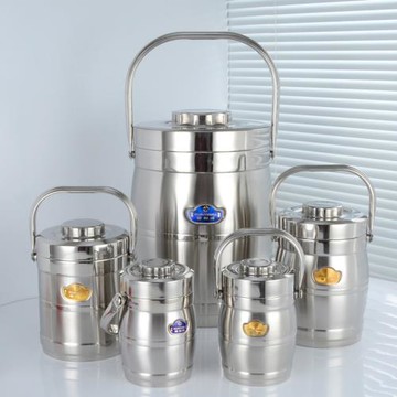 振鋒 鋒田寶大容量不銹鋼多層提鍋飯盒真空保溫提鍋保溫桶8L10L